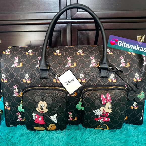 Disney Handbags - 🔥DISNEY MICKEY MINNIE TRAVELER BAG